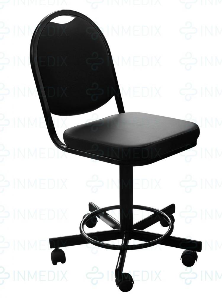Кресло на винтовой опоре без подлокотников КР15